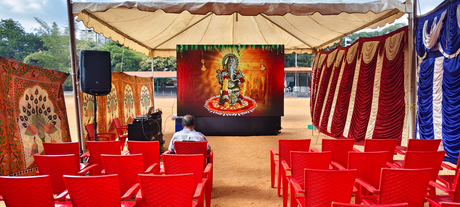 LED wall on hire for outdoor event in Indiranagar, Bangalore
